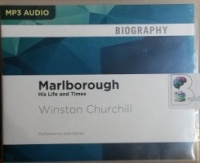 Marlborough written by Winston Churchill performed by Sean Barrett on MP3 CD (Unabridged)